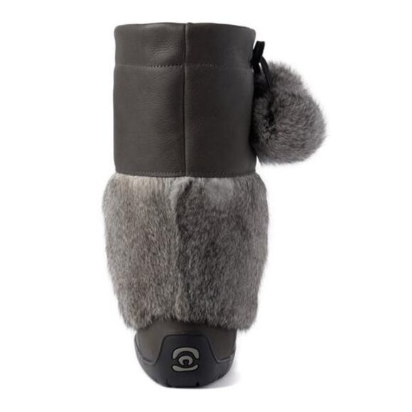 New With Box WATERPROOF SNOWY OWL LEATHER MUKLUK - Picture 2 of 5